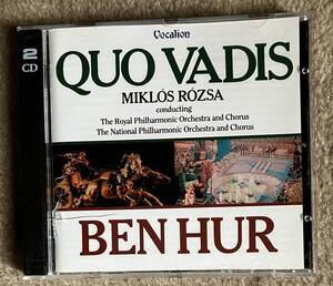 クォ・ヴァディス ベン・ハー サウンドトラック Quo Vadis Ben Hur ミクロス・ローザ