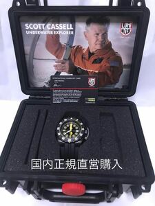 新品★激レア 限定品 直営購入★Luminox ルミノックス★スコットキャセル ディープダイブ オートマチック スペシャル Ref.1526自動巻