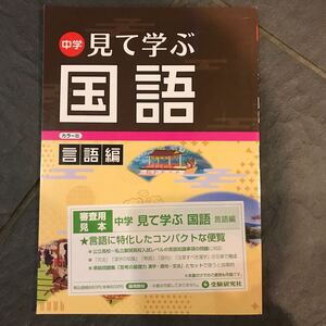 中学見て学ぶ 国語カラー版 言語編 受験研究社