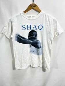 ■ 子供用 ビンテージ Reebok リーボック ” SHAQ ATTAQ ” シャック アタック シャキール オニール 両面イラスト 半袖 Tシャツ バスケ ■