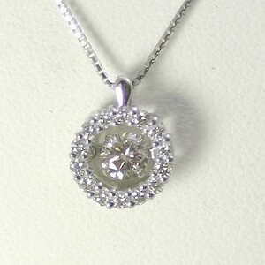 ダンシングストーン ダイヤモンド ネックレス 一粒 本物 プラチナ 0.3カラット 鑑定書付 0.328ct Eカラー SI1クラス EXカット CGL