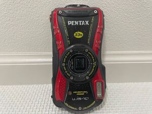 【動作良好・光学良好】PENTAX　WG‐10　レッド