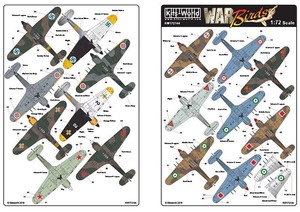 Kits-World(172144)1/72 Hawker Hurricane Mk. I/II用デカール