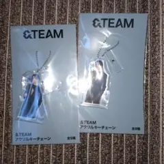 &TEAM アクリルキーチェーン 2個セット K