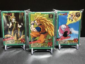 ドラゴンボール カードダス スーパーバトル パート10&11&12弾 各38種類 全114枚 ノーマルコンプ 1994年 初版 Dragonball carddass 3set ⑩