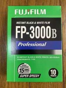 FUJIFILM FP-3000B 富士フィルム インスタントフィルム モノクロ　期限切れ ジャンク　期限切れフィルム　冷蔵保管品