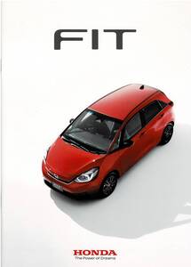 HONDA 　フィット　カタログ+OP　2021年6月　FIT