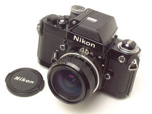 Nikon F2 フォトミックA ブラック ＋ Ai NIKKOR 28mm F2.8 (外観程度良品/美品中古/機関快調) 773万番台