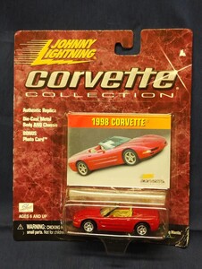 ジョニーライトニング 1/64 98年型 シボレー コルベット コンバーティブル JOHNNY LIGHTNING Chevrolet Corvette C5 Convertible 傷み有り