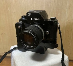 ★コレクションレベル★ Nikon ニコンF フォトミック　ブラック + F36 モータードライブ Zoom-NIKKOR Auto 1:3.5 f=43mm～86mm 