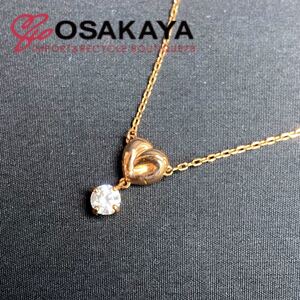 ほぼ未使用 SWAROVSKI Lifelong Heart ペンダント 5516542 ローズゴールド クリスタル スワロフスキー ライフロング ハート ネックレス