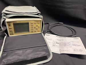 〇Dd右40〇100 LEADER シグナルレベルメーター LF50 レベルチェッカー SIGNAL LEVEL METER リーダー電子 ケース付