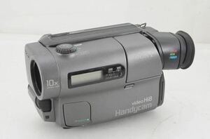 「動作品」 SONY CCD-TR3 ビデオカメラレコーダー VideoHi8 8ミリビデオカメラ ソニー Handycam ハンディカム ソフトケース付き