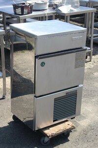 ★売り切り wz9771 ホシザキ 製氷機 35K 中古 100V50/60Hz 幅500mm 厨房 飲食店 業務用 イベント 祭り 夜店 鮮魚 熱中症対策