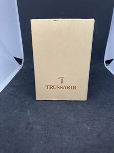 1円 TRUSSARDI トラサルディ ガスライター 煙草 タバコ 喫煙具 着火具 元箱付 現状品 保管品 レトロ ヴィンテージ コレクション 贈答品