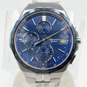 CASIO カシオ OCEANUS オシアナス OCW-S5000F-2AJF 電波ソーラー 腕時計 店舗受取可