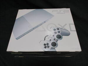 【PS2】プレイステーション２＿本体サテンシルバー（PlayStation2　SATIN　SILVER）SCPH-90000SS（中古）初期動作確認済