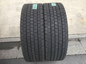 【中古タイヤ A1016】2016年製 5分山 ダンロップ 245/70R19.5 136/134J SP081　 2本セット