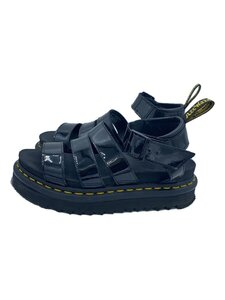 Dr.Martens◆サンダル/UK3/BLK/エナメル/AW006/状態考慮