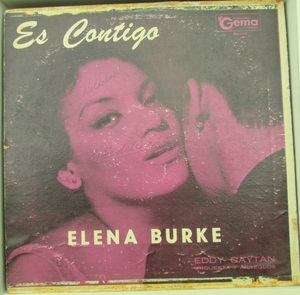 ☆　試聴可 / CUBA / キューバ / ELENA BURKE / GEMA 1143 / 女性ボレロ　シンガー / Marta Valdes / Frank Dominguez / Bolero