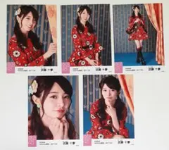 武藤十夢 生写真 AKB48 2017年03月 vol. 2個別 5種コンプ