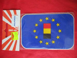 国識別 ビークルID ステッカー ベルギー EU 長方形 現地購入品