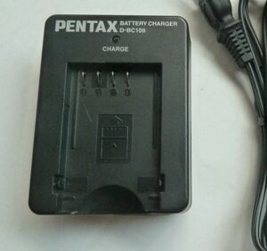 ■即決美品送料600円■PENTAXペンタックス純正充電器 D-BC109 バッテリーチャージャー D-BC109(D-LI109用K-r/K-30/K-50/K-S1/K-S2)■