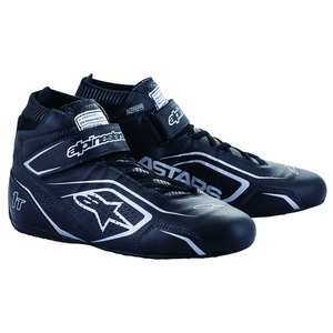 alpinestars(アルパインスターズ) レーシングシューズ TECH-1 T V3 SHOES (サイズUSD： 9) 119 BLACK SILVER [FIA8856-2018公認]