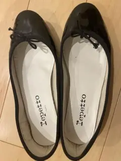 レペット　repetto 黒　エナメル　36