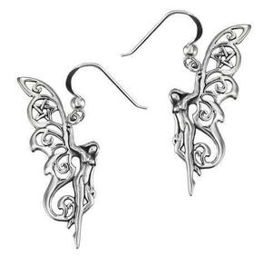 Dryad Design: Silver Faerie Pentacle Ear