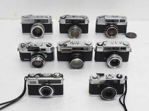 ★訳あり大特価★ レンジファインダー 8個セット MINOLTA KONICA PETRI FUJICA MAMIYA YASHICA #TA6288