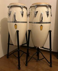 LP PATATO SIGNATURE FIBRGLASS Quinto,Congas(スタンド、ケース付)