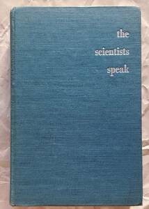 送料無し 洋書(英語) ハードカバー　the scientists speak WARREN WEAVER BONI&GAER NEW YORK 1947