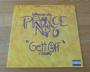 ■プリンス/PRINCE AND THE N.P.G./12インチ【GETT OFF】U.S.A.盤/1991年♪