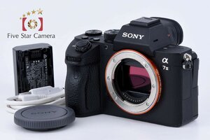 【中古】SONY ソニー α7III ILCE-7M3 ブラック ミラーレス一眼カメラ