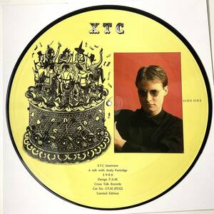 MEGA RARE LIMITED XTC Interview A Talk With Andy Partridge 1986 PICTURE レコード LICCA*RECORDS 509 アンディ パートリッジ 入手困難