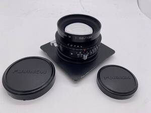 [美品・動作品] 富士フィルム FUJIFILM FUJINON W 135mm f5.6 COPAL 大判カメラレンズ 