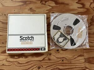 10号メタル オープンリールテープ 2TR 38 宮沢明子 MASTER WIND NO.1 SCOTCH 3M LIMITED スコッチ