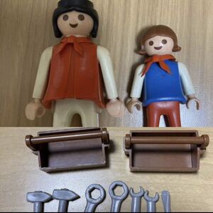 playmobil プレイモービル 人形と工具色々