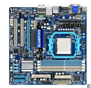 美品 GIGABYTE GA-MA785GMT-US2H マザーボード AMD 785G AM3 PhenomII X4,Phenom X3,AthlonII X2 MicroATX DDR3
