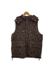 SUGARHILL◆URETHANE JACQUARD PUFFER VEST/ダウンベスト/2/ブラック/23AWJK09