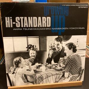Hi-Standard 【Growing Up】FAT 534 LP レコード ハイスタンダード US 1996 Punk Rock