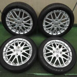 *送料無料* ほぼ新車外し！23年！★ホンダ N-BOX カスタム 純正 165/55R15 ブリヂストン エコピア EP150 PCD100/4H★4032401HAノ