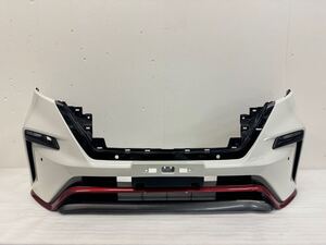 6N13 セレナ NISMO C27 純正 フロントバンパー 62012 1A3 パールホワイト QAB 