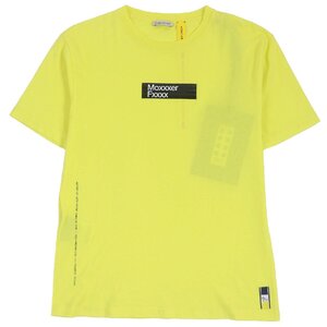 極美品□モンクレール ジーニアス 7 フラグメント ヒロシフジワラ MAGLIA T-SHIRT クルーネック ショートスリーブ 半袖Ｔシャツ S 正規品