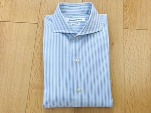 【美品】ユナイテッドアローズ＊SLIMFIT＊ホリゾンカラーストライプワイシャツ＊M