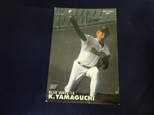 KMC1514★カルビーベースボールカード 080 山口和男 オリックス・ブルーウェーブ Calbee Baseball Card 2003