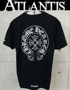 CHROME HEARTS 銀座店 クロムハーツ ホースシュー プリント ポケット Ｔシャツ 半袖 メンズ size:L 黒 97044