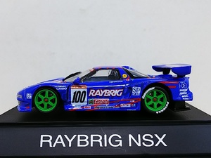 ■ DISK KONEディスクコーン エブロ製 1/43 RAYBRIC NSX "99 ブルー レイブリック レーシングモデルミニカー