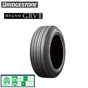 送料無料 ブリジストン 低燃費タイヤ ミニバン専用タイヤ BRIDGESTONE REGNO GRV2 215/55R17 94V 【1本単品 新品】